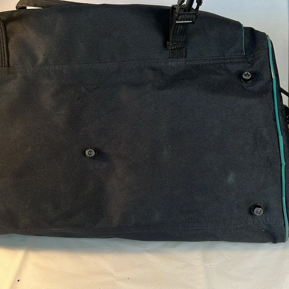 Olympia Black Large Duffel Bag
